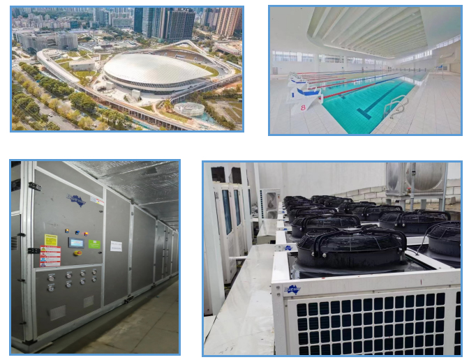 Zwembadproject Blueway Cultureel en Sportcentrum: Cultureel en Sportcentrumproject Shenzhen Longhua District