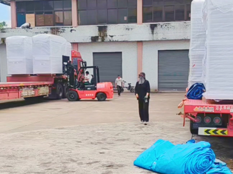 Volle ladingen, bewijs van hard werken.