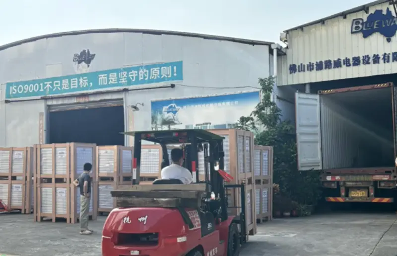 Instant warmwaterwarmtepomp voor onze belangrijkste klant.