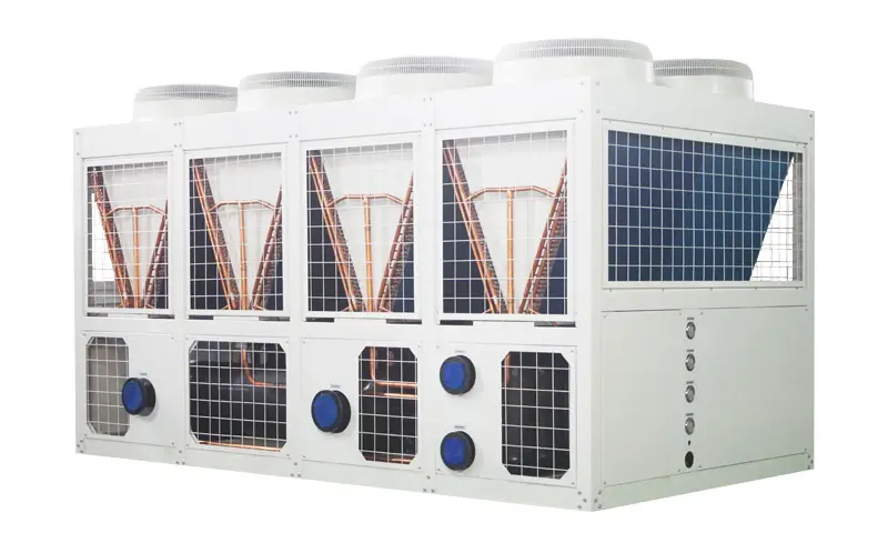 De Indonesische order voor 100 luchtgekoelde waterkoelers met warmwaterterugwinningsunits is met succes geëxporteerd.